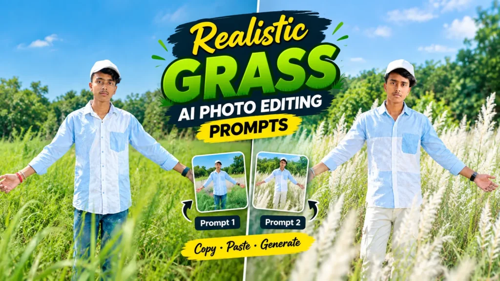 Realistic Grass AI Photo Editing Prompts