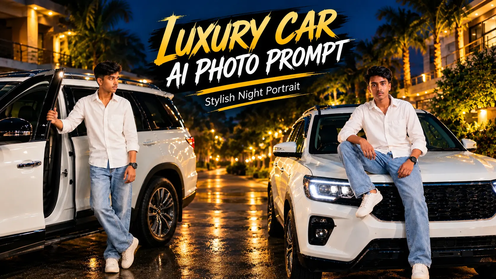 Luxury Car AI Photo Prompt