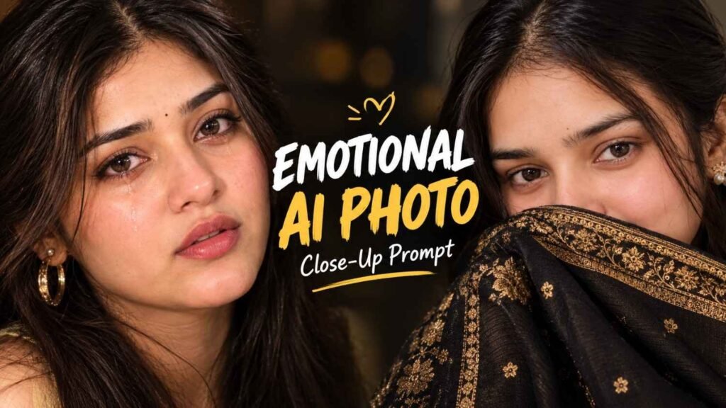 Emotional Close-Up AI Photo Prompt