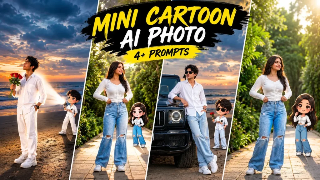 Mini Cartoon AI Photo Prompt: