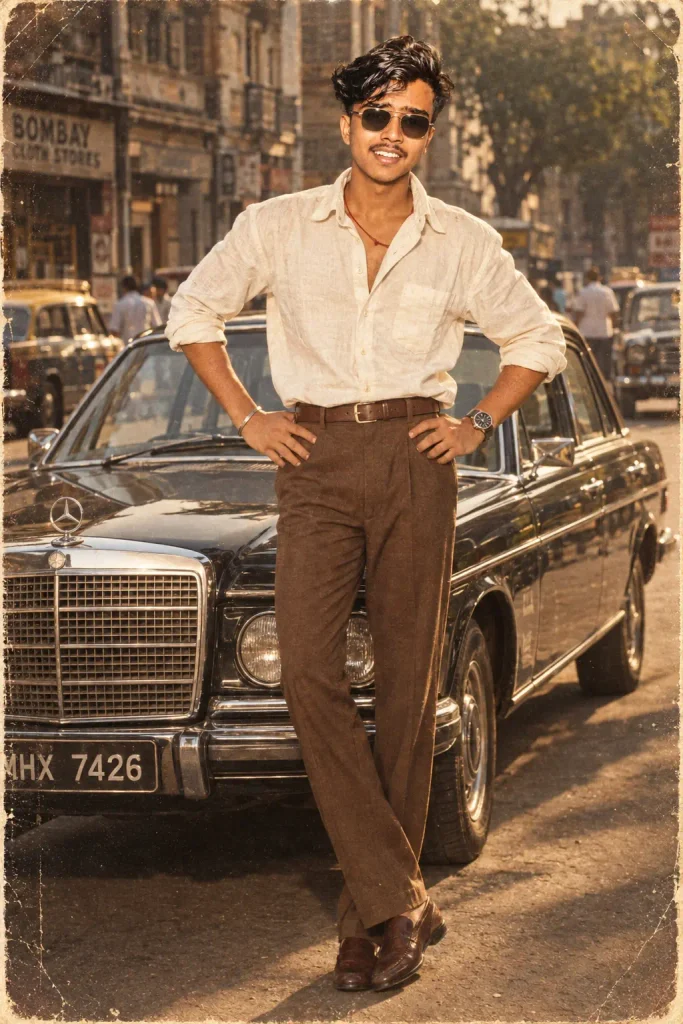 Vintage Mercedes AI Photo Prompt