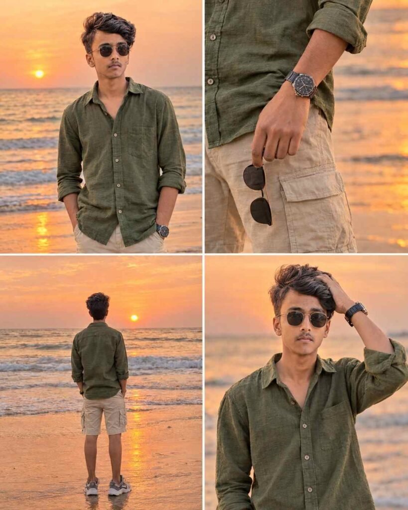 Beach Sunset AI Photo Prompt