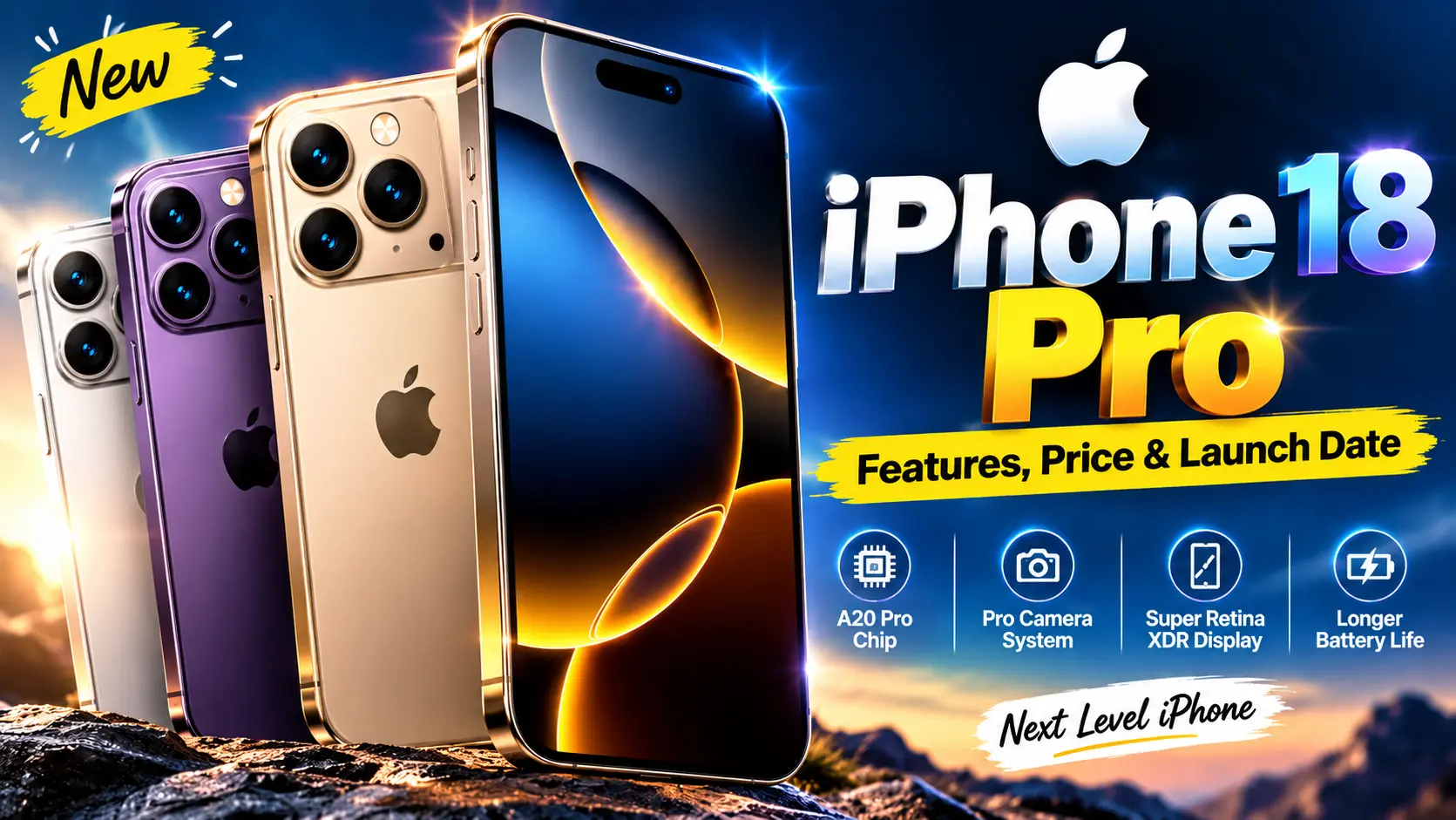 iPhone 18: लॉन्च डेट, कीमत, फीचर्स और स्पेसिफिकेशन की पूरी जानकारी