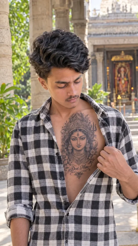 Devi Maa Tattoo AI Photo Prompt