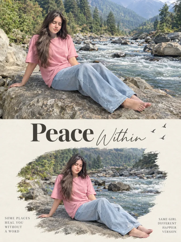 Peace Within AI Photo Prompt