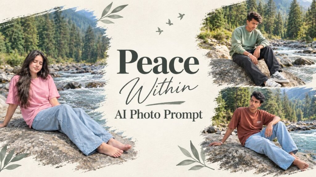Peace Within AI Photo Prompt