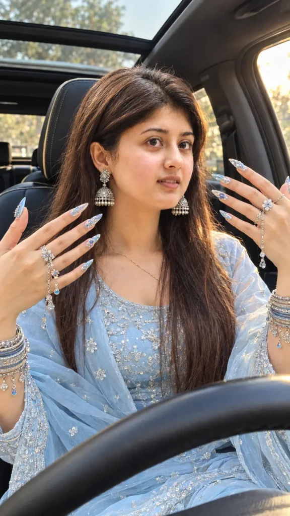 Navratri Nail Art AI Photo Prompts