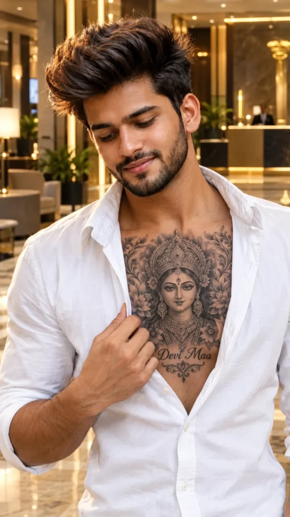 Devi Maa Tattoo AI Photo Prompt
